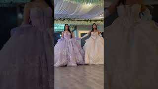 Quinceañera dress frenzy 😍 #djponcesa #quinceañeradress #quinceañera #ricarlodresses