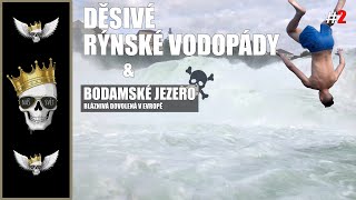 Děsivé Rýnské vodopády a Bodamské jezero - Bláznivá dovolená v EVROPĚ 2021 ☠️ Vlog #2 | 4K