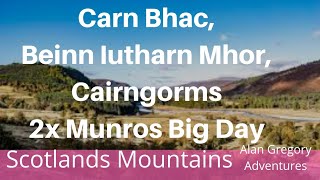 Carn Bhac,Beinn Iutharn Mhor,Scotland's Mountain's,Cairngorms