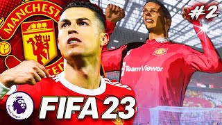 ГЛАВНЫЙ КУМИР МАНЧЕСТЕРА | КАРЬЕРА ЗА РОНАЛДУ | FIFA 23