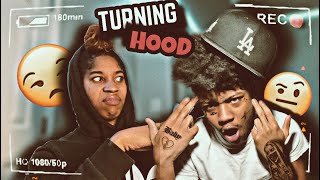 ACTING HOOD PRANK * FUNNY *