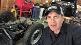 Vw beetle swing axle suspension