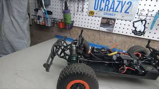 #118 ARRMA MOJAVE RUN IN N.H. " COLD " , ANOTHER LOSI GO'S TO EBAY , GOT TO CLEAN IT FIRST