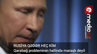 Putinin çıxışından Qarabağla əlaqəli vacib məqamlar: