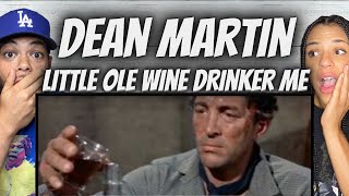 LOVE IT!| FIRST TIME HEARING Dean Martin -  Little Ole Wine Drinker Me REACTION