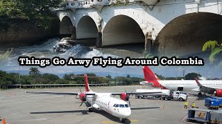 The Things That Can Go Awry When Flying Around Colombia In Search of Coasters