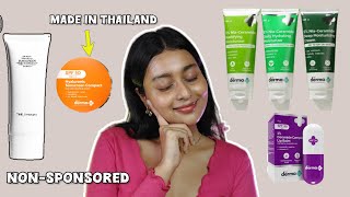 *Unsponsored Review On *New Launches that You Wanted Me To Try|| Ceramide Sunscreen, Nia-ceramide 🤌