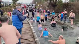 Crofton , BC Polar Bear Swim 2023 a New Year’s tradition.( 132)