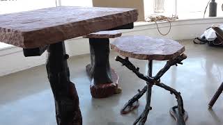 Furniture Art built by creative craftsman in the Black Hills of South Dakota