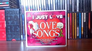 CD I Just Love  Love Songs/UNBOXING