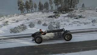 Mercedes Benz Roadster 1929 | Forza Horizon 4 | Winter Drive to Edinburgh