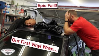 How Not To Wrap A Car!