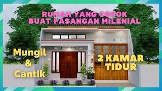 Rumah Minimalis di lahan 7x16 m Cocok buat Pasangan Milenial