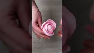 Ніжні піончики #diy #flowers #crepepaper