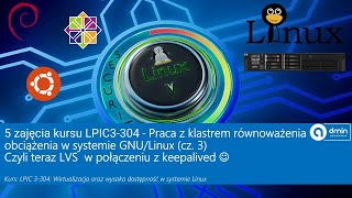 5 zajęcia LPIC3-304 - Klaster równoważenia obciążenia w systemie GNU/Linux (cz. 3). LVS z keepalived