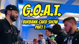 COMING OUT OF RETIREMENT FOR THE BURBANK SPORTS CARD SHOW | A SELLER’S POV | VLOG