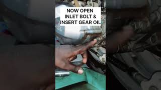 HOW TO CHANGE  GEAR OIL IN SCOOTERS l ACTIVA GEAR OIL CHANGE #automobile #hondaengine #motorcycle