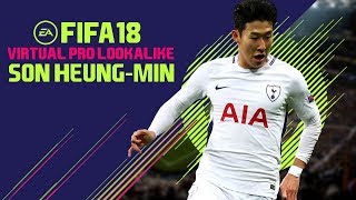 FIFA 18 | VIRTUAL PRO LOOKALIKE TUTORIAL - SON HEUNG-MIN