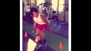 Iron Core Athlete cone agility