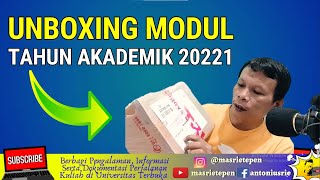 Unboxing Bahan Ajar UT - Modul Tahun AKademik 2022.1