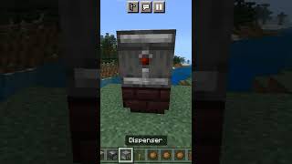 Minecraft Redstone Build Hack #shorts