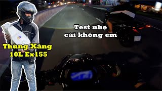 Ex155 Up Thùng Xăng 10L Chạm Mặt RCB Bình Dương