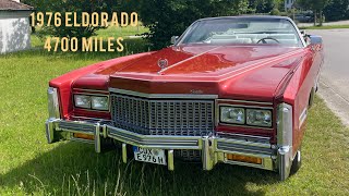 1976 Cadillac Eldorado Convertible- just detailed - looks like new