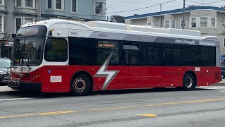 SFMTA 2020 BYD K9MD 5004 - Route 44