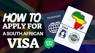 The 7 Steps to Apply for a South African🇲🇱 Visa in Nigeria and other countries