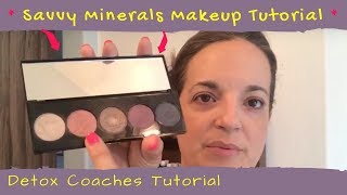 Savvy Minerals Makeup Tutorial - Day in the Life of an Essential Oil Mama