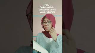 Fakta unik hidup dan tinggal di negeri Indonesia eh Konoha #raenofficial #shorts