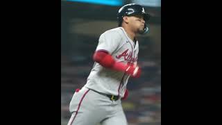 Orlando ARCIA Hr.#17 Season 2024 Braves Ave.219 AB 526 #mlb #braves #sbvzla #baseball