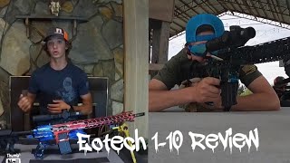 EOtech vudu 1-10 competition scope review and overview! #eotech #lawingboys