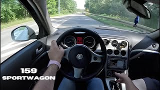 2008 Alfa Romeo 159 Sportwagon POV Test Drive (200HP)