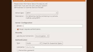 Ubuntu Help - Setting up an Email Account