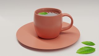 How to Create a Cup in Blender - Timelapse Tutorial