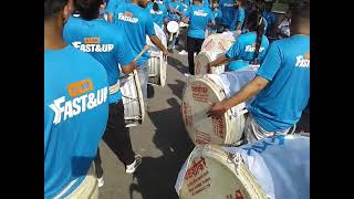 TATA Mumbai Marathon dhol tasha group