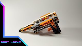 Маленький резинкострел из lego technic + tutorial