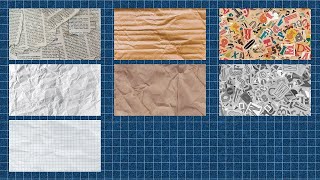 Paper Stop Motion Animation Video Backgrounds