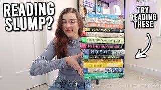 books to get you back into reading❤️‍🔥(books to get you out of a reading slump) Book Recommendations