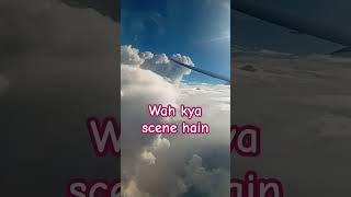 delhi aeroplane view | delhi rain #viralvideo #youtubeshorts #monsoon #delhiweather