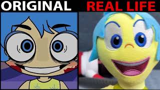 ANGER's DREAM | Best TikToks of Inside Out 2 | | Original vs Real Life