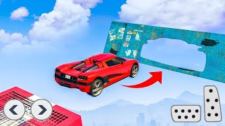 Superhero Car Stunts Racing Android Gameplay