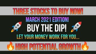 Three Stocks to BUY NOW March 2021 - Apple stock - Tesla Stock - Zomedica stock (ZOM)