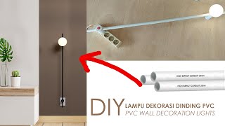 DIY Lampu Dekorasi,  Lampu Dinding, Lampu modern