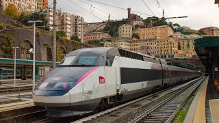 Stazione di Genova Piazza Principe: dalla E646 al “Giruno”, passando per i TGV SNCF.