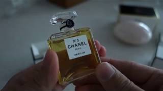 Chanel No. 5 Parfum & soap unboxing