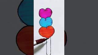 Amazing ArtDrawing#craftersiya #heart #easydrawing#asmr#satisfying#viral#trending#shortsfeed#shorts