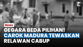 GEGARA BEDA PILIHAN! Carok Madura Tewaskan Relawan Cabup, Korban Tulang Punggung Keluarga