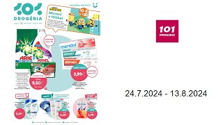 101 Drogerie leták (SK) - 24.7.2024 - 13.8.2024